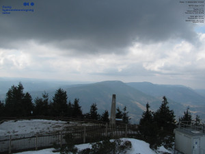 Lysá hora - Pohled na jihozápad, Smrk - 12.3.2026 v 10:30