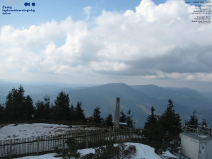 Lysá hora - Pohled na jihozápad, Smrk - 12.3.2026 v 10:45