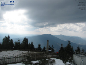 Lysá hora - Pohled na jihozápad, Smrk - 12.3.2026 v 12:30