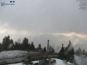 Lysá hora - Pohled na jihozápad, Smrk - 12.3.2026 v 15:45