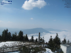 Pohled na jihozápad, Smrk