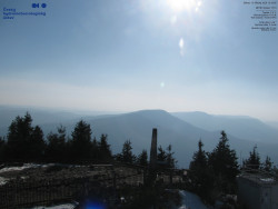 Pohled na jihozápad, Smrk