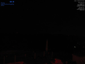 Lysá hora - Pohled na jihozápad, Smrk - 22.3.2026 v 02:45 Lysá hora - Pohled na jihozápad, Smrk - 22.3.2026 v 02:45