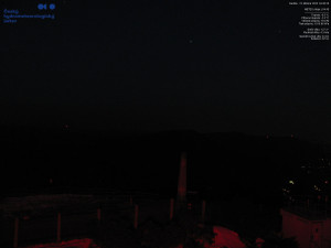 Lysá hora - Pohled na jihozápad, Smrk - 22.3.2026 v 04:45 Lysá hora - Pohled na jihozápad, Smrk - 22.3.2026 v 04:45