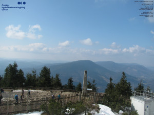 Lysá hora - Pohled na jihozápad, Smrk - 22.3.2026 v 10:15