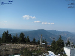 Pohled na jihozápad, Smrk