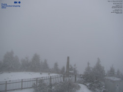 Pohled na jihozápad, Smrk