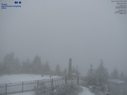 Pohled na jihozápad, Smrk