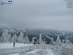 Pohled na jihozápad, Smrk