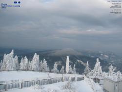 Pohled na jihozápad, Smrk
