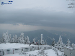 Pohled na jihozápad, Smrk