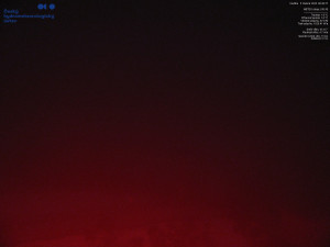 Lysá hora - Pohled na jihozápad, Smrk - 5.4.2026 v 00:45 Lysá hora - Pohled na jihozápad, Smrk - 5.4.2026 v 00:45