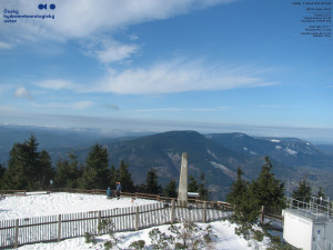 Lysá hora - Pohled na jihozápad, Smrk - 5.4.2026 v 09:00 Lysá hora - Pohled na jihozápad, Smrk - 5.4.2026 v 09:00