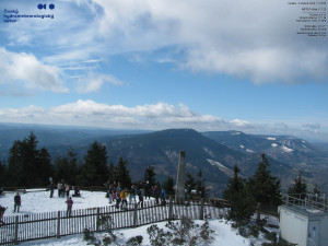 Lysá hora - Pohled na jihozápad, Smrk - 5.4.2026 v 11:30 Lysá hora - Pohled na jihozápad, Smrk - 5.4.2026 v 11:30