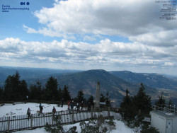 Pohled na jihozápad, Smrk