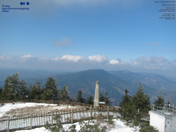 Pohled na jihozápad, Smrk