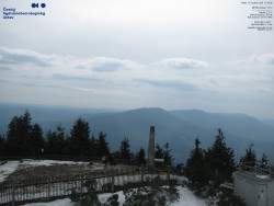 Pohled na jihozápad, Smrk