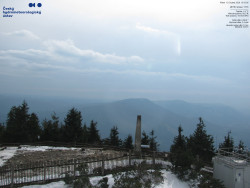 Pohled na jihozápad, Smrk