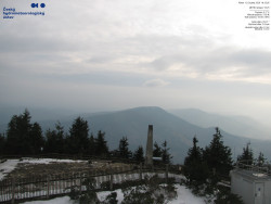 Pohled na jihozápad, Smrk