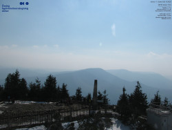 Pohled na jihozápad, Smrk