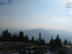 Pohled na jihozápad, Smrk