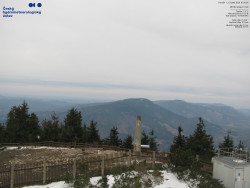 Pohled na jihozápad, Smrk