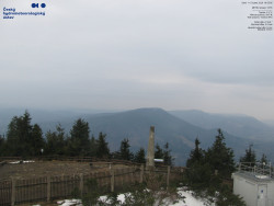 Pohled na jihozápad, Smrk