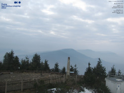 Pohled na jihozápad, Smrk