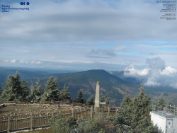 Pohled na jihozápad, Smrk