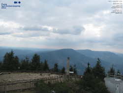 Pohled na jihozápad, Smrk