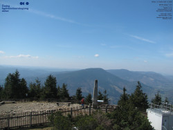 Pohled na jihozápad, Smrk