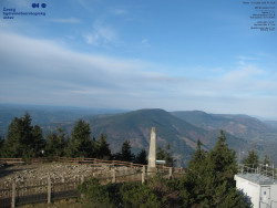 Pohled na jihozápad, Smrk