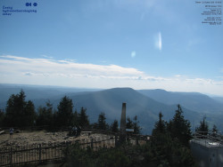 Pohled na jihozápad, Smrk