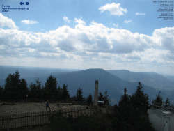 Pohled na jihozápad, Smrk