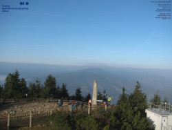 Pohled na jihozápad, Smrk