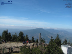 Pohled na jihozápad, Smrk