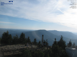 Pohled na jihozápad, Smrk