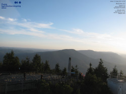 Pohled na jihozápad, Smrk