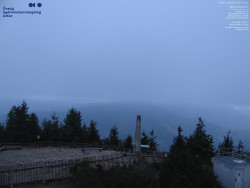 Pohled na jihozápad, Smrk