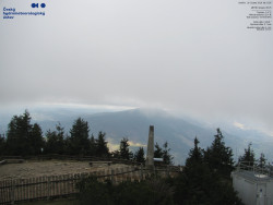 Pohled na jihozápad, Smrk