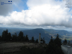 Pohled na jihozápad, Smrk