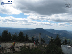 Pohled na jihozápad, Smrk