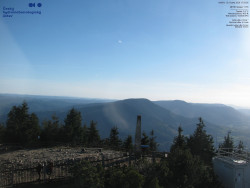 Pohled na jihozápad, Smrk