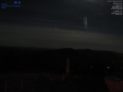 Pohled na jihozápad, Smrk