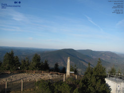 Pohled na jihozápad, Smrk