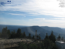 Pohled na jihozápad, Smrk