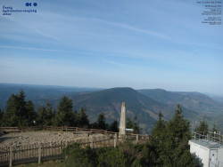 Pohled na jihozápad, Smrk