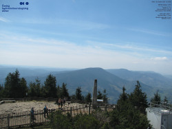 Pohled na jihozápad, Smrk