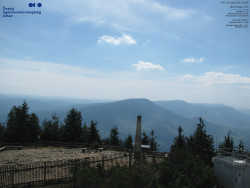 Pohled na jihozápad, Smrk