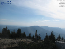 Pohled na jihozápad, Smrk